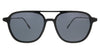 Montblanc MB0003S-001 Black Aviator Sunglasses
