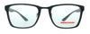 Prada PS 06LV - DG01O1 Eyeglass Fram ACTIVE BLACK RUBBER W/DEMO LENS 55MM