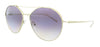 Prada  Gold  Round  Sunglasses