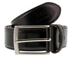 Romeo Gigli C856/35S NERO Black Leather Adjustable Mens Belt