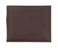 Luciano Barbera CLUB GINO MR Brown Leather Wallet