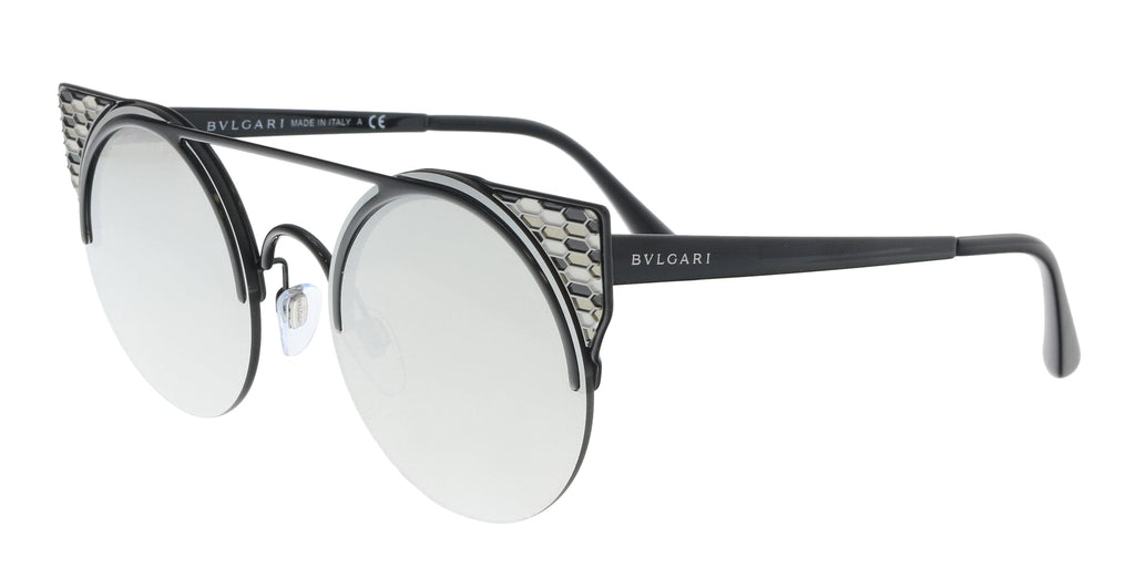 Bulgari BV6088 239/6G black Cat eye Sunglasses