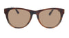 Salvatore Ferragamo SF617S 217 Rectangular Sunglasses-Brown Horn