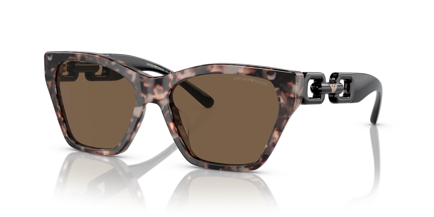 Emporio Armani 0EA4203U 541073 Shiny Pink Havana Cateye Sunglasses