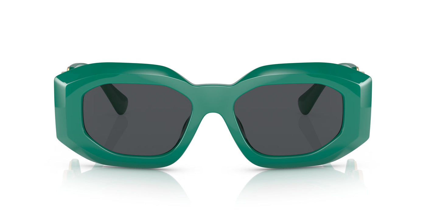 Versace 0VE4425U 53687 Full Rim Turquoise Rectangle Sunglasses