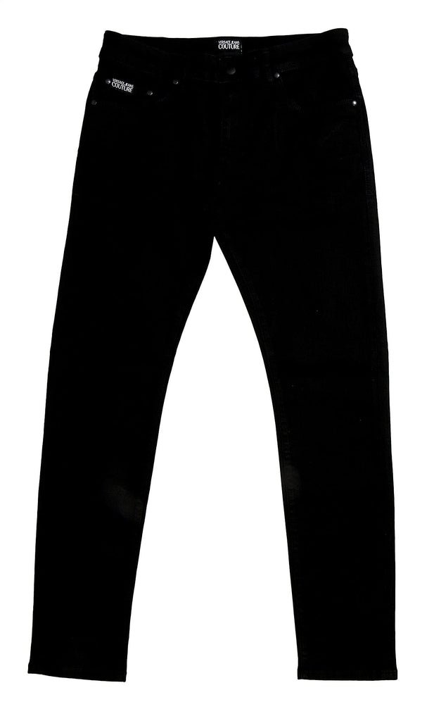 Versace  Black  Dark Colourway Slim Fit Denim Jeans-