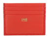 Roberto Cavalli Class Coral Embossed Dolly Credit Card Holder