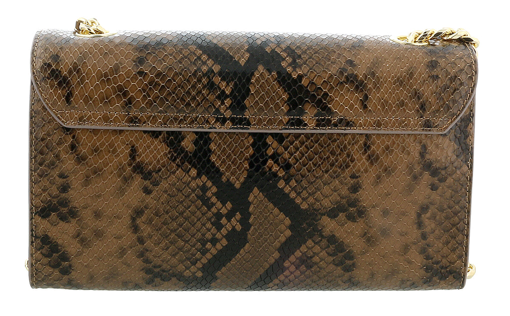 Roberto Cavalli Class Brown  Millie Deluxe Clutch / Shoulder Bag