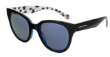 Marc Jacobs  Black/Blue Glitter Square Sunglasses