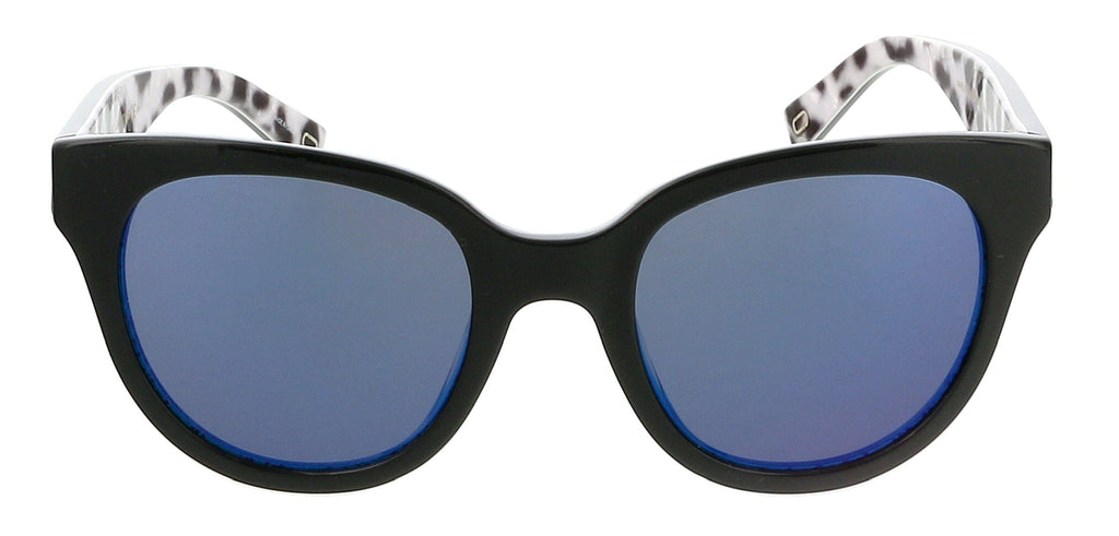 Marc Jacobs MARC231S 0E5K Black/Blue Glitter Square Sunglasses