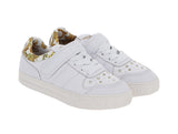 Versace Jeans Couture White Signature Velcro Tie Sneakers-6