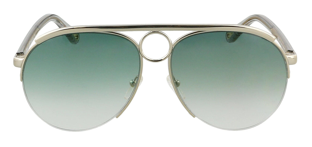Chloe  CE152S 838 Gold Aviator Sunglasses