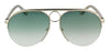 Chloe  CE152S 838 Gold Aviator Sunglasses