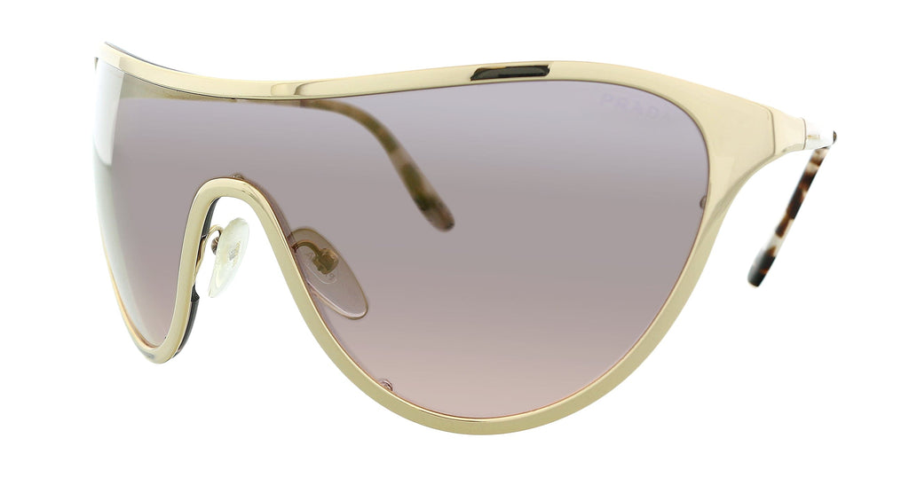 Prada   Gold Sunglasses
