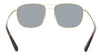 Prada PR52TS 5AK4L0  Gold Aviator Sunglasses