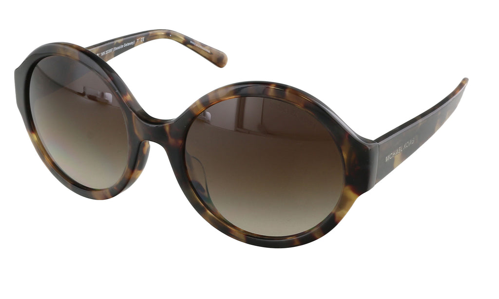 Michael Kors  Dark Tortoise Round Sunglasses