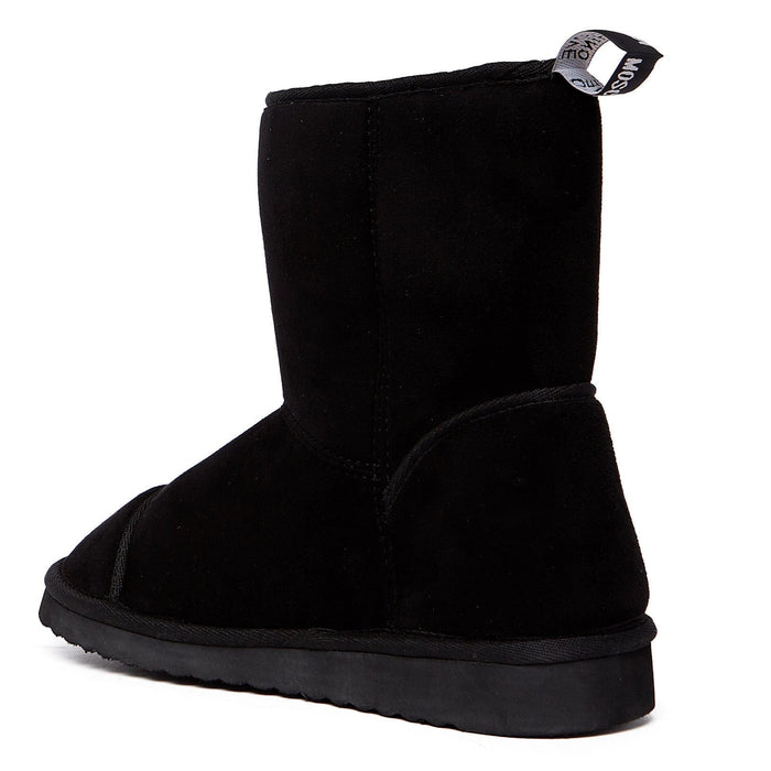 Love Moschino Black Ankle Snow Boots