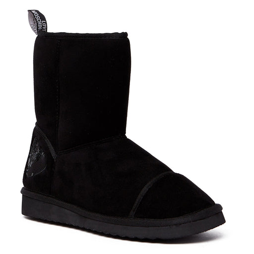Love Moschino Black Ankle Snow Boots