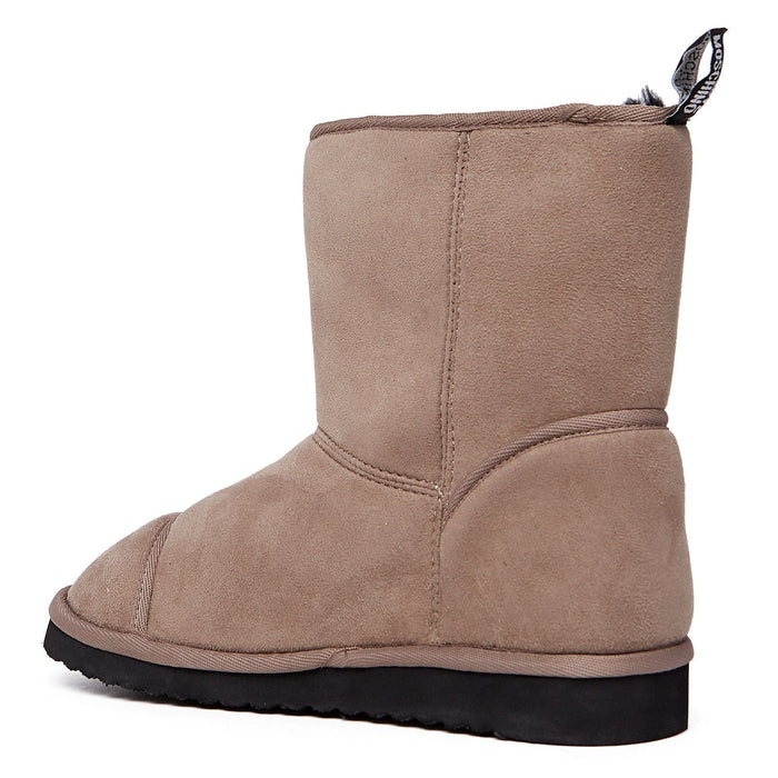 Love Moschino Grey Ankle Snow Boots
