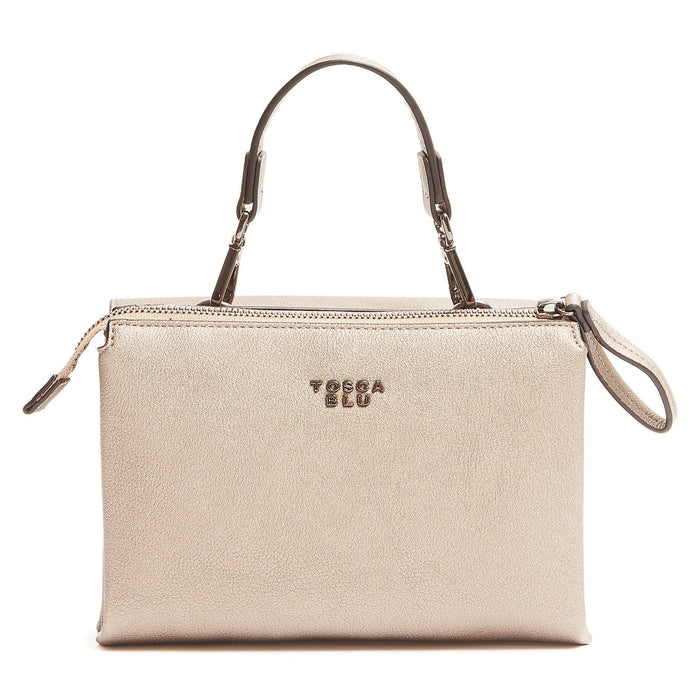 Tosca Blu Beige Small Butterfly Applique Flap Shoulder Bag