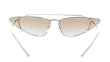Prada  PR63US ZVN4O0 CATWALK Silver Light Gold Sunglasses