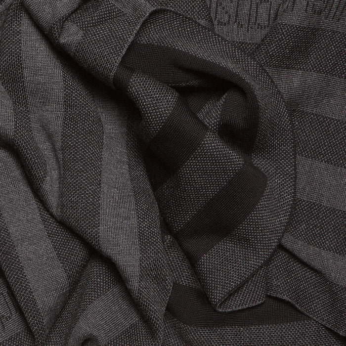 Roberto Cavalli black Wool Scarf