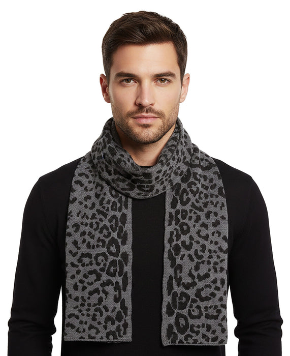 Roberto Cavalli grey Wool Scarf