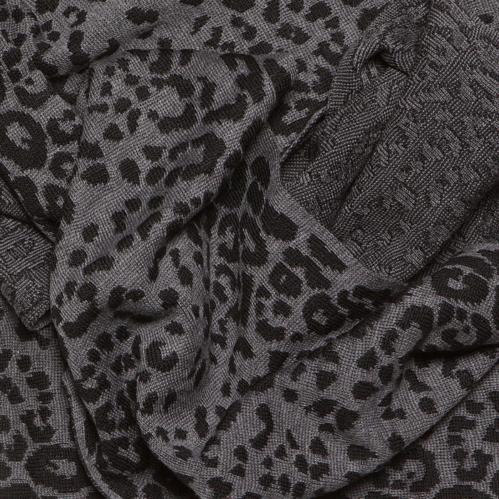 Roberto Cavalli grey Wool Scarf