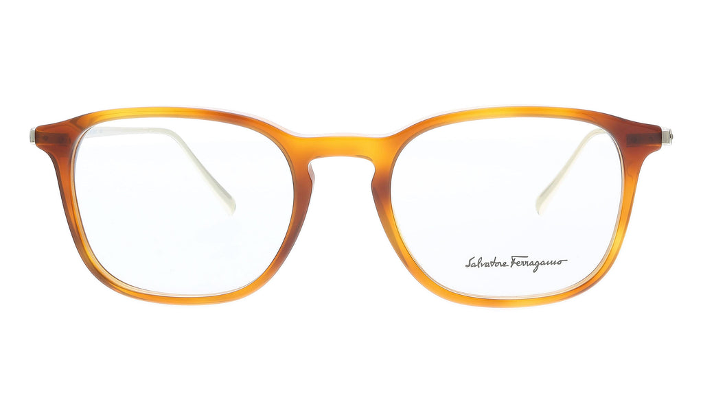 Salvatore Ferragamo SF2846 212 Light Tortoise Modified Rectangle Eyeglass Frames