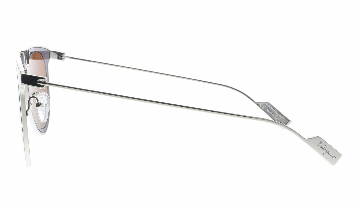 Salvatore Ferragamo SF209S 060 Grey Aviator Sunglasses