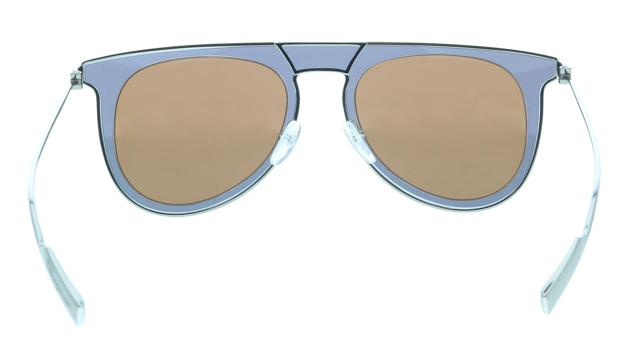 Salvatore Ferragamo SF209S 060 Grey Aviator Sunglasses