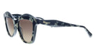 Salvatore Ferragamo SF941S 282 Taupe Havana Modified Rectangle Sunglasses