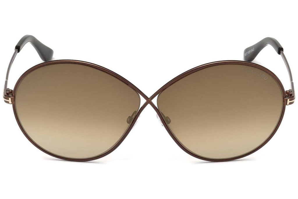 Tom Ford FT0564 48G Brown Cat Eye RaniaSunglasses