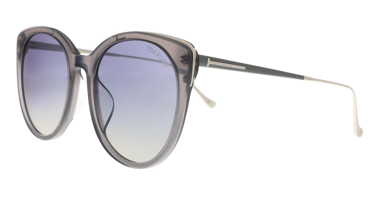 Tom Ford FT0641-K 20C Grey Round Sunglasses