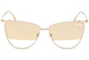 Tom Ford FT0684 28F Gold Round Veronica Sunglasses