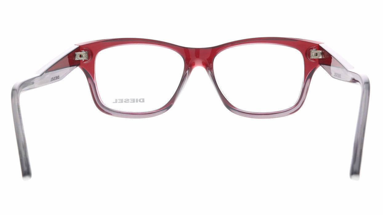 Diesel DL4065 077 Red Rectangle Optical Frames