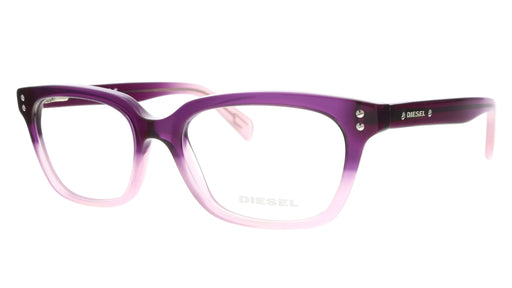Diesel DL5037 083 Purple Rectangle Optical Frames