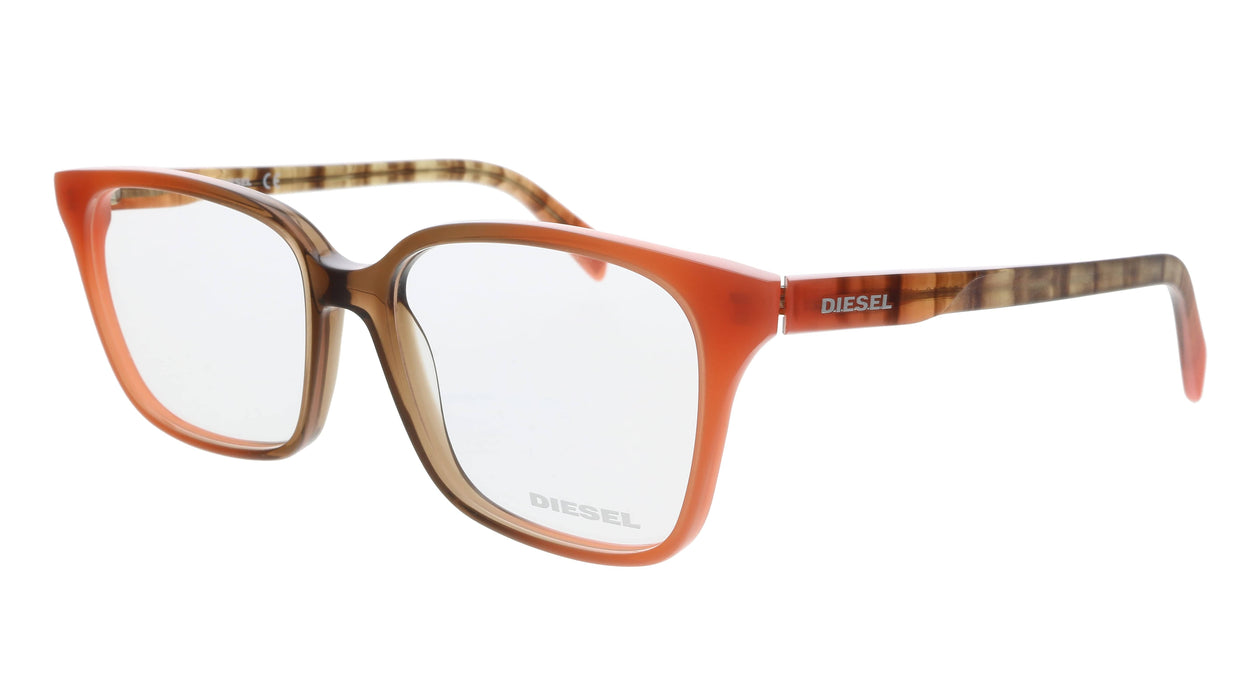 Diesel DL5055 074 Red Modified Rectangle Optical Frames