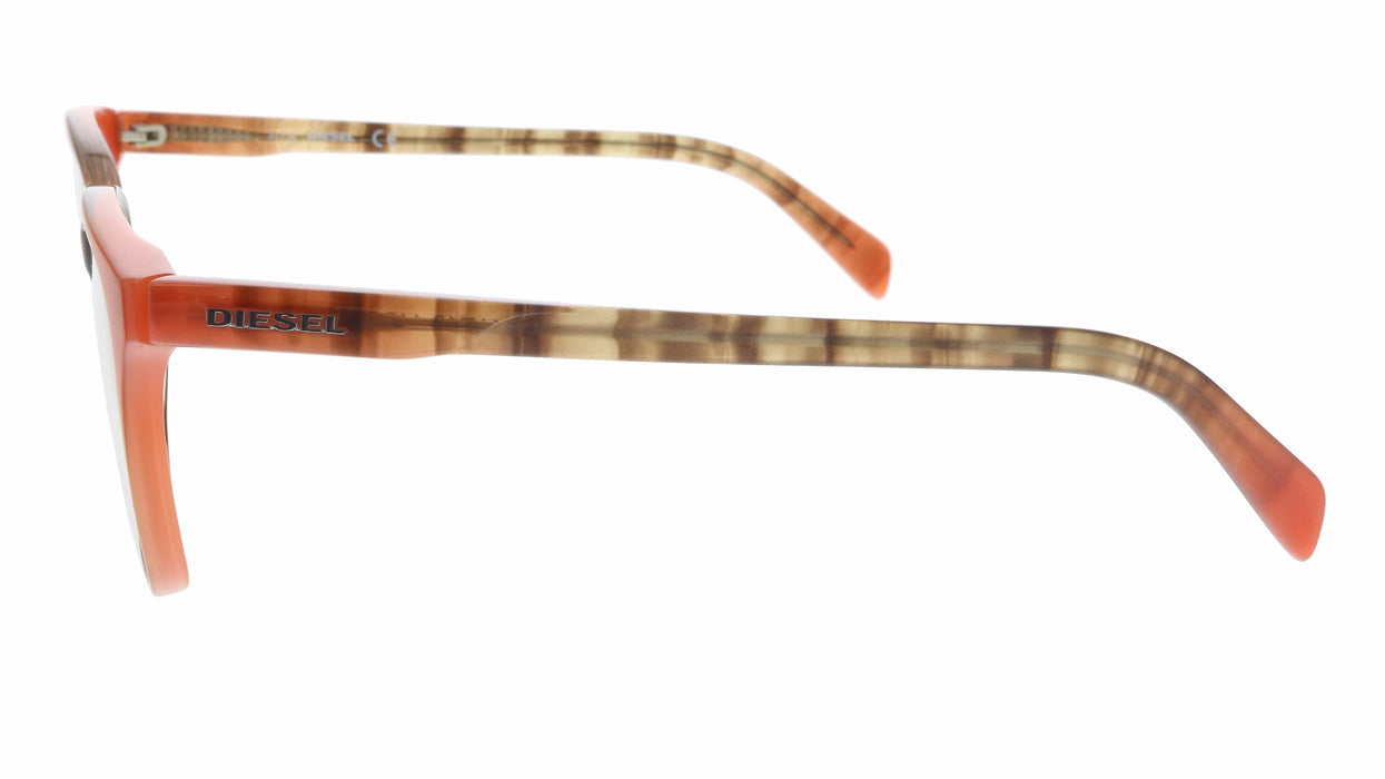 Diesel DL5055 074 Red Modified Rectangle Optical Frames