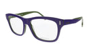 Diesel DL5083 083 Purple Green Modified Rectangle Optical Frames