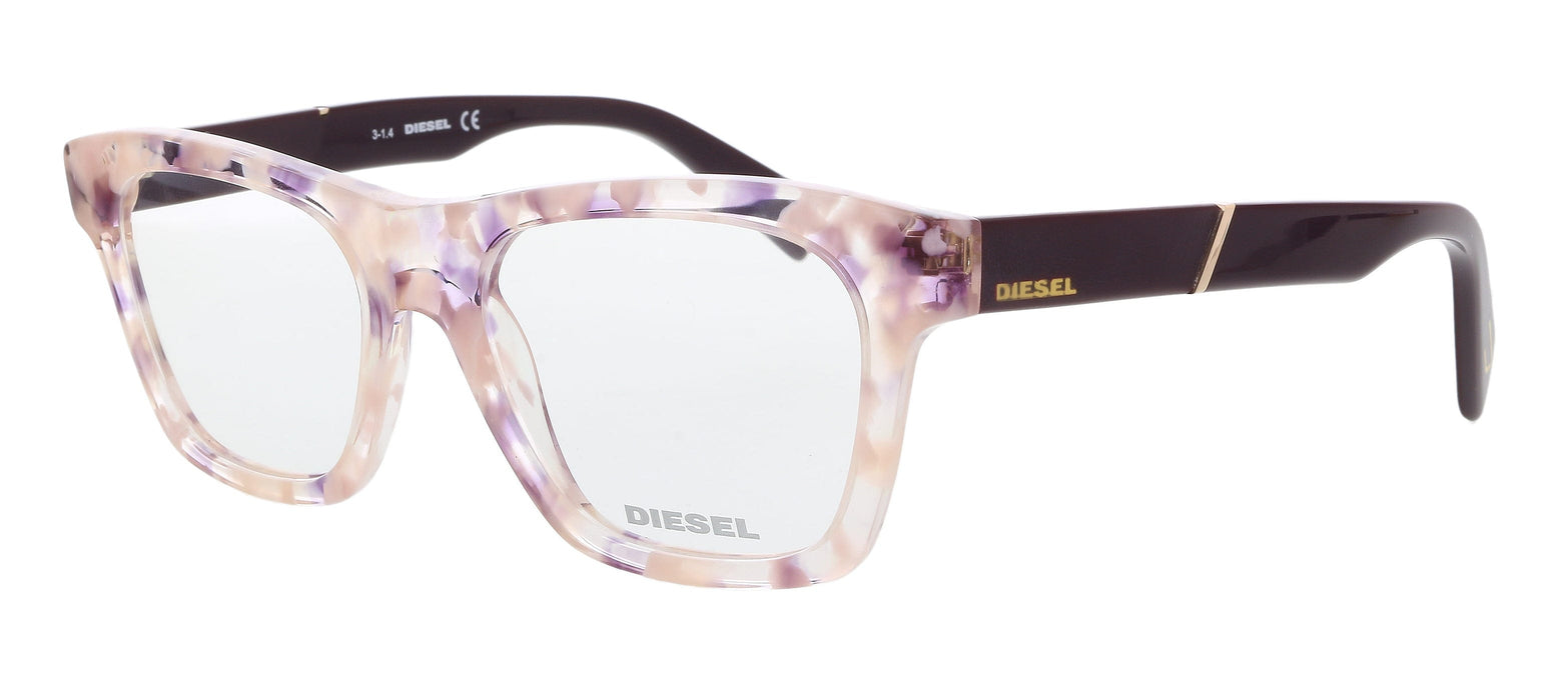 Diesel DL5092 Havana Square Eyeglasses