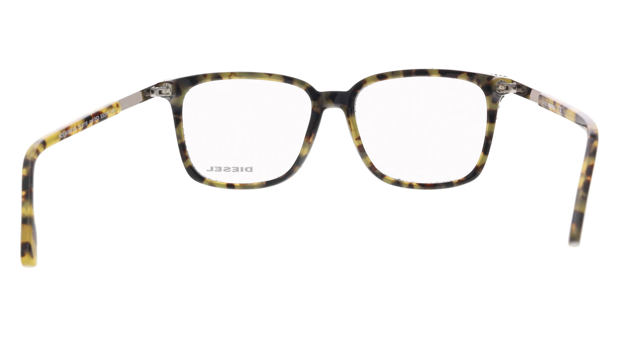 Diesel DL5116 053 Havana Rectangle Optical Frames