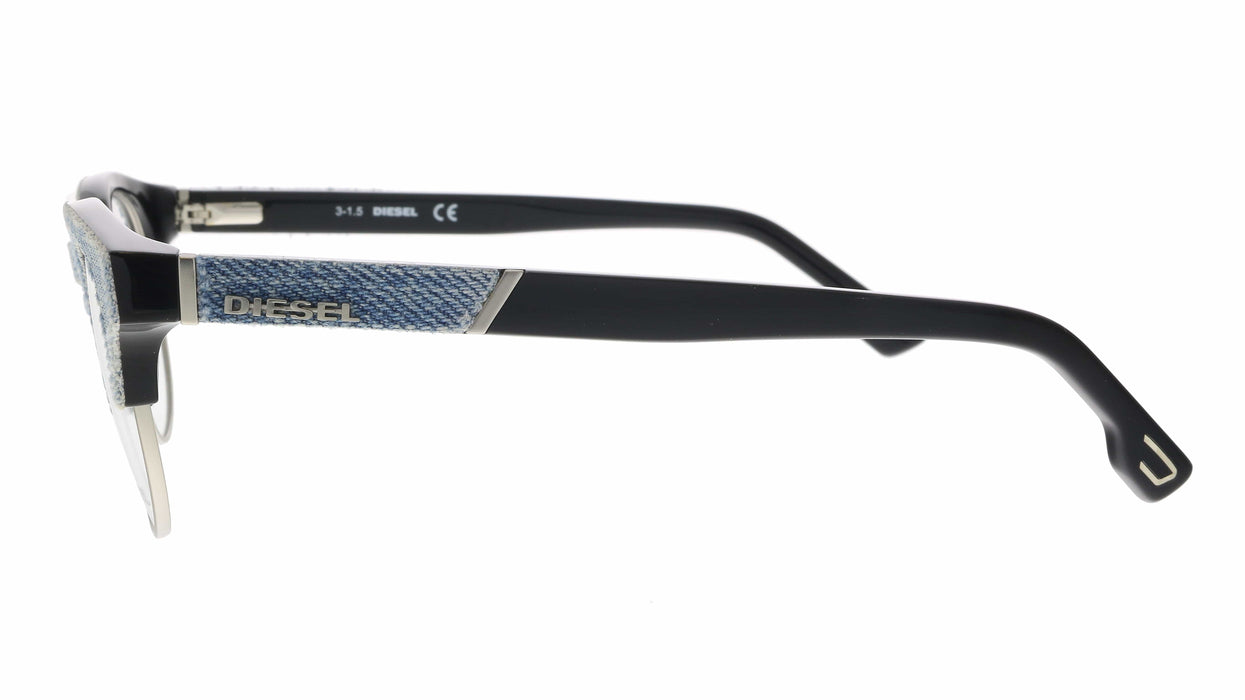 Diesel DL5138 092 Grey Rectangle Optical Frames