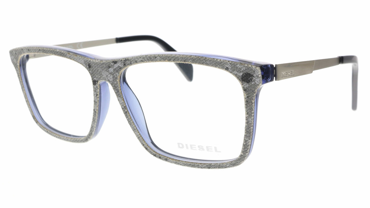 Diesel DL5153 090 Grey Rectangle Optical Frames