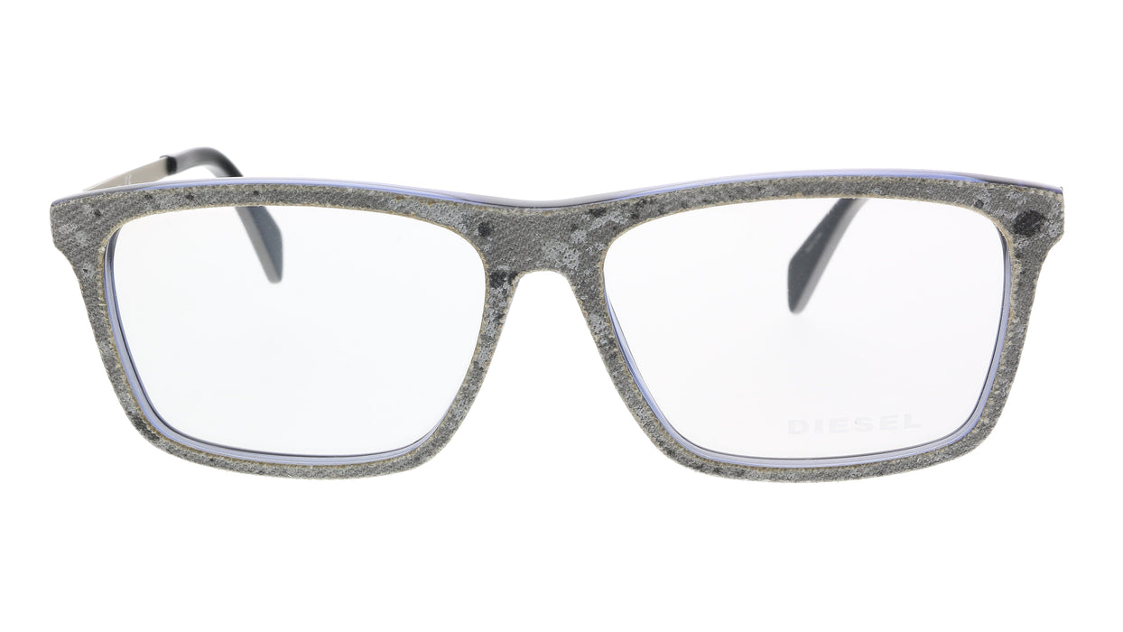 Diesel DL5153 090 Grey Rectangle Optical Frames