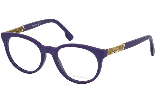 Diesel DL5156 082 Purple Rectangle Optical Frames