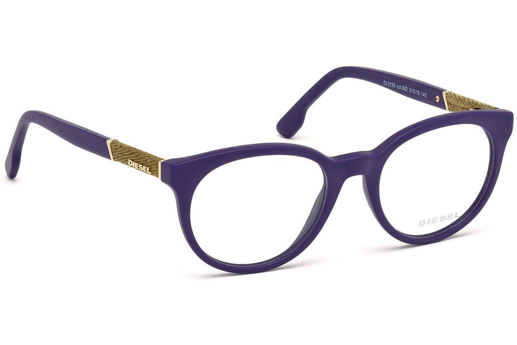 Diesel DL5156 082 Purple Rectangle Optical Frames