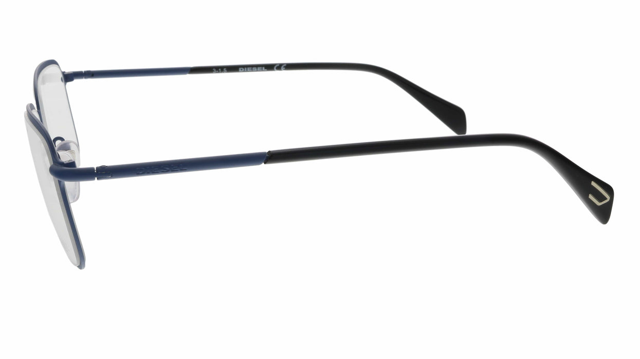 Diesel DL5163 092 Blue Modified Rectangle Optical Frames