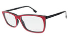 Diesel DL5166 05A Red Modified Rectangle Optical Frames