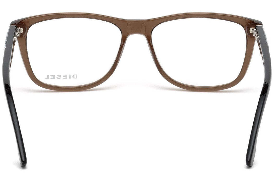 Diesel DL5172 048 Brown/Denim Rectangle Eyeglasses